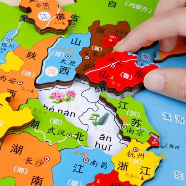 中国地图排列顺序