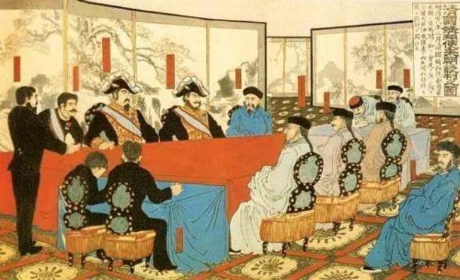1895年强制中国签定了什么条约