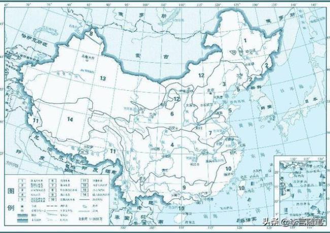 中国地理位置的占地优势