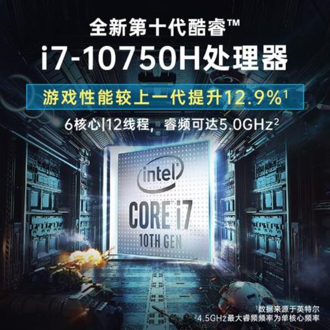 i7-10750h相当于i5