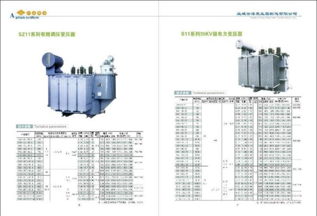 变压器型号sz11什么意思