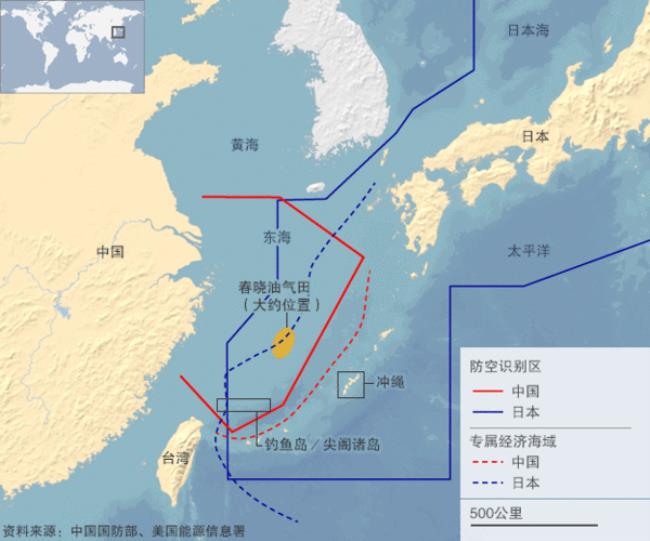 中国和日本相距多少公里