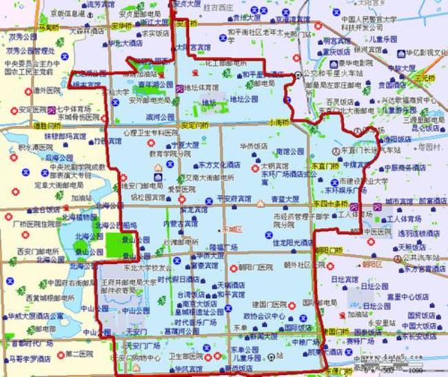 北京都有几个区