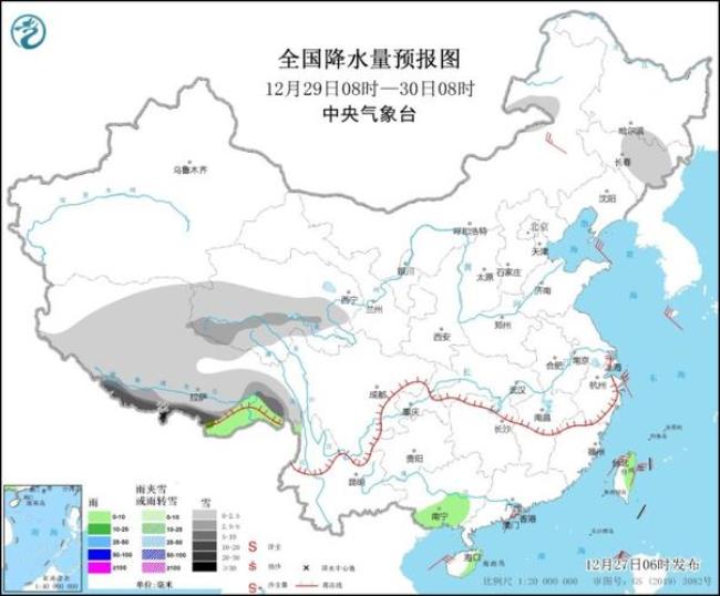 中国南方天气与哪个国家有关