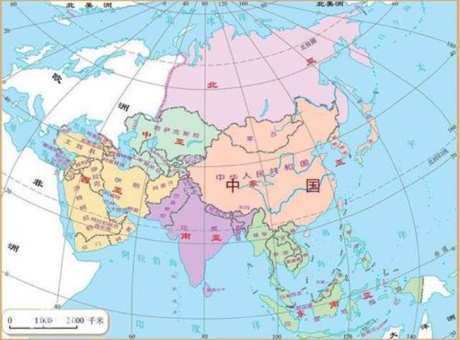 中国是北半球还是东半球