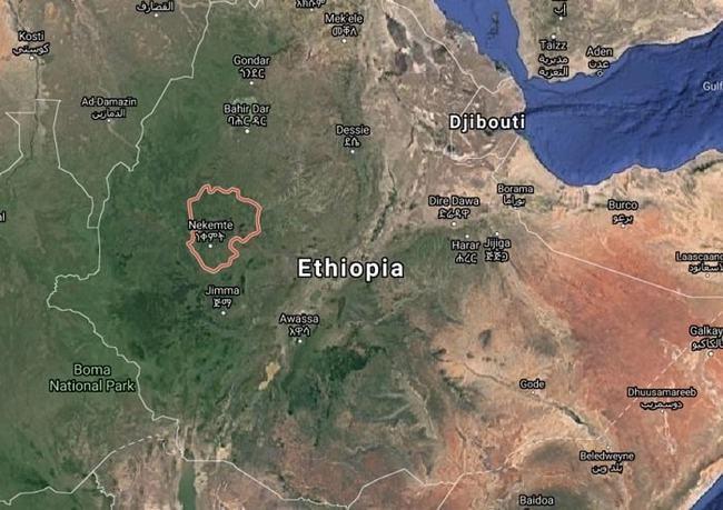 埃塞俄比亚海拔多少米