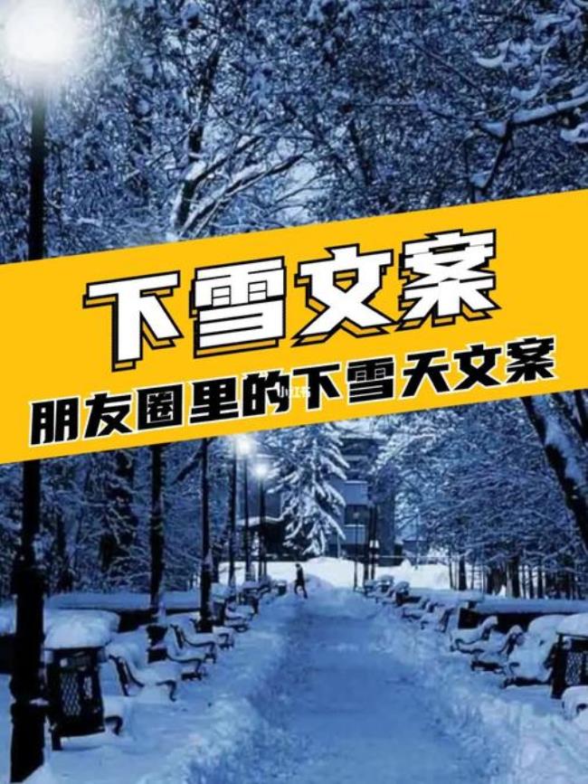 下雪了又长一岁文案朋友圈