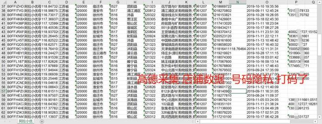 高德地图收费标准表