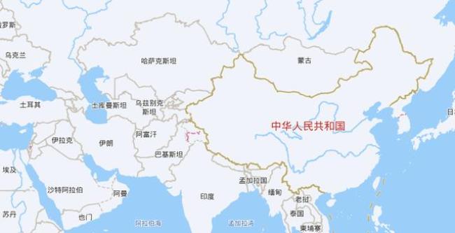 巴基斯坦与中国哪个省接壤