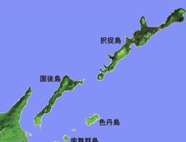 日本北方四岛最大的岛面积多少