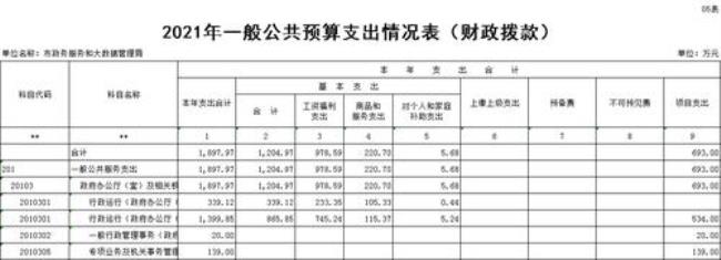 公共预算支出是什么意思