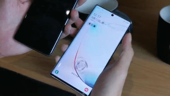 三星note10+投屏设置