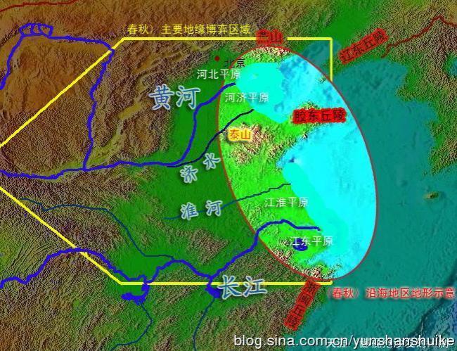 春秋时期胶东半岛诸侯国