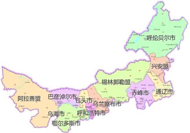 内蒙古地图面积多少