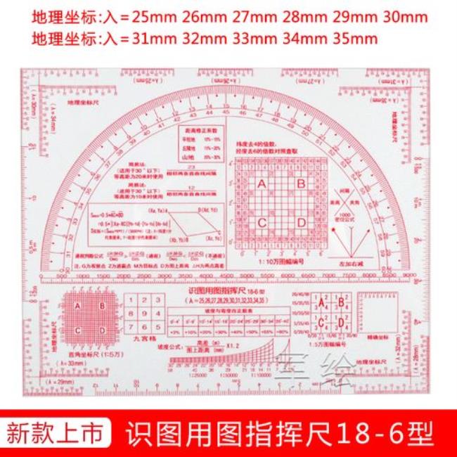 地图的标尺是怎样规定的