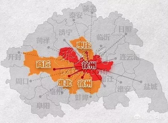 江苏山东交界地图