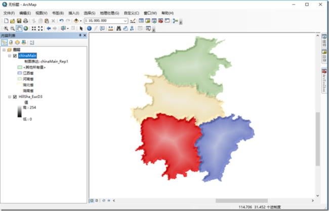 arcgis出图模板设置