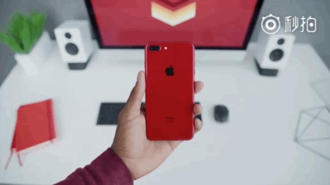 iphone8p为什么红色显示是桃红色