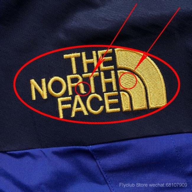 northface商标档次