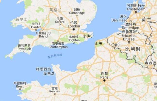 dover海峡和法国相隔多少千米