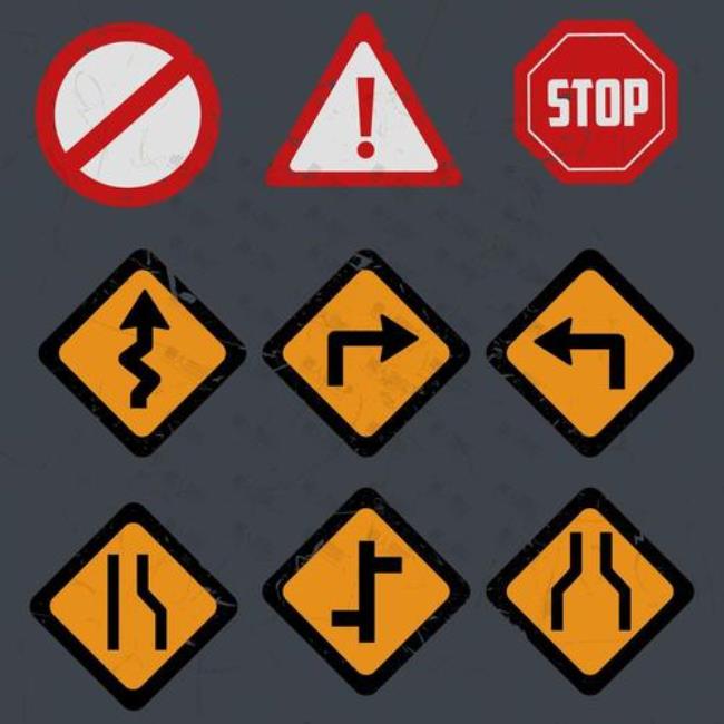交通标志牌是有哪些类型的