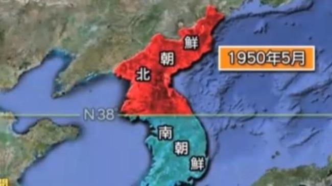 中国和韩国的分界线