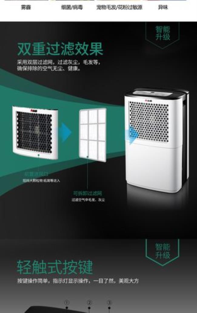 志高除湿机zg-fd1080使用说明