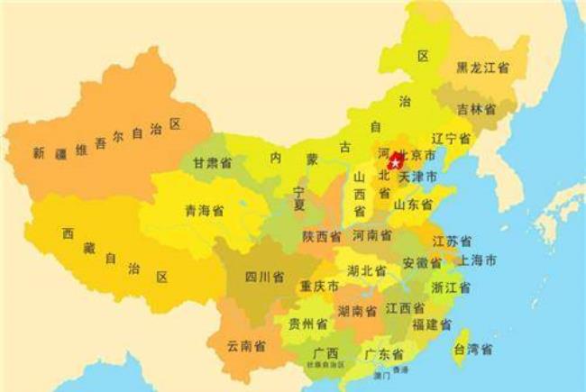 中国省级划分依据