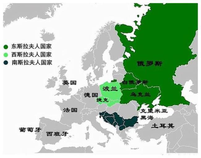 俄罗斯民族分布