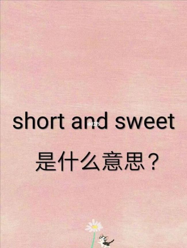 short中文是什么意思