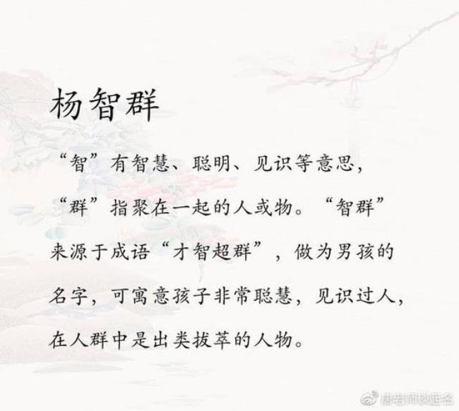 杨哲瀚名字怎么样