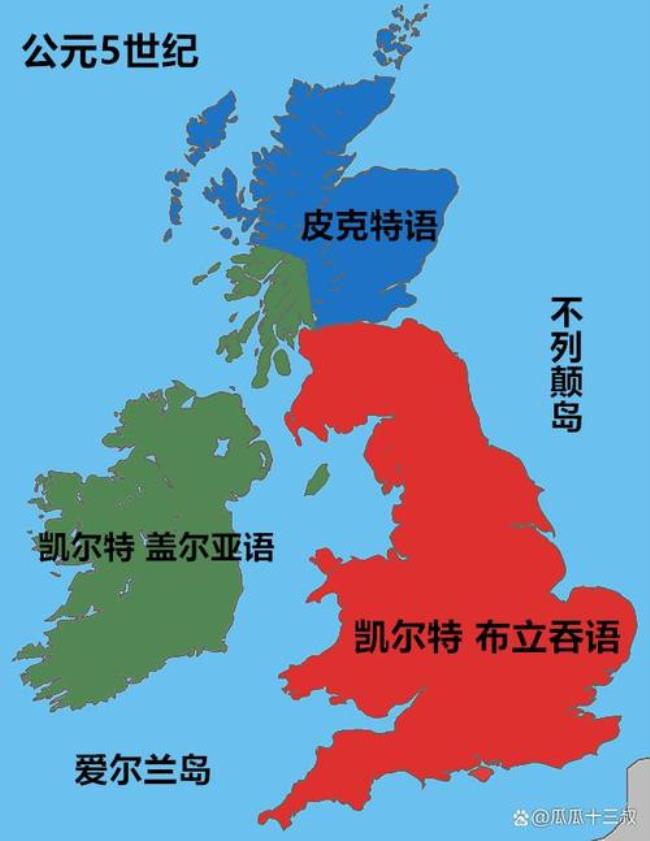 英国四个区域关系