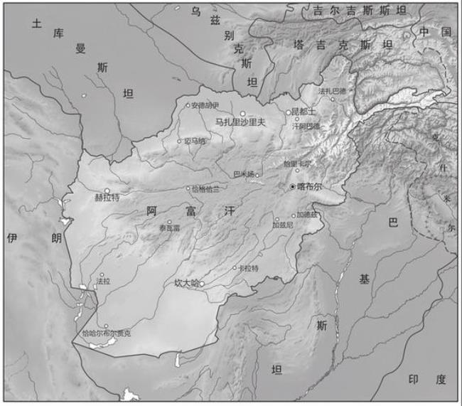 阿富汗周边有哪些国家