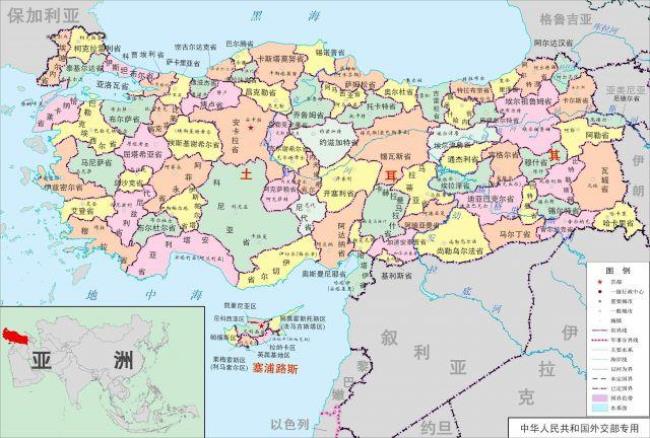 土耳其属于哪个州