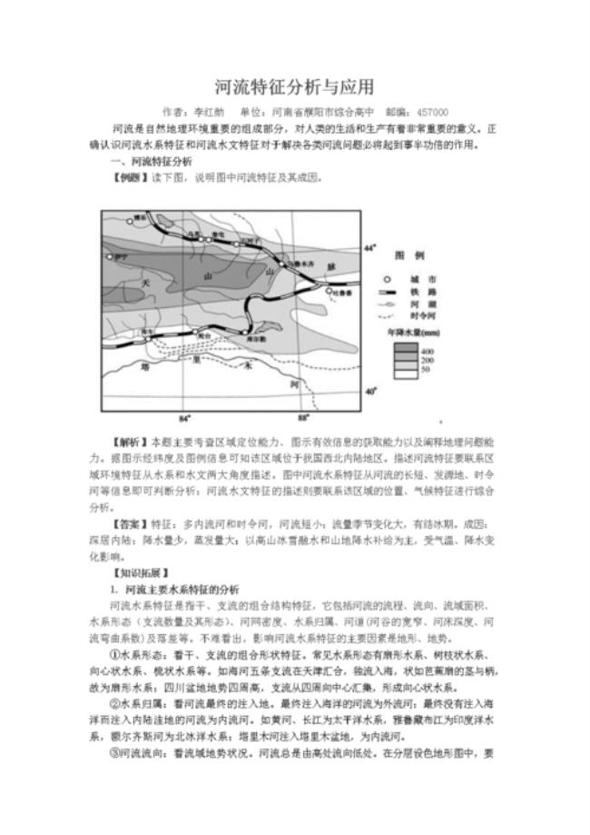 乌克兰河流及其水文特征