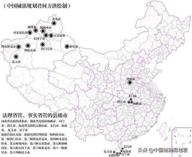 省直辖的县级市是什么级别