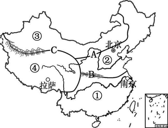 中国四大地理区域是什么