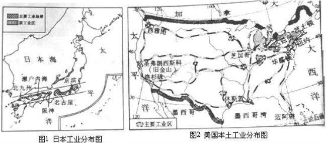 美国的三大工业区是什么