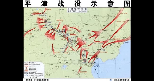 解放战争时期战略决战的地点