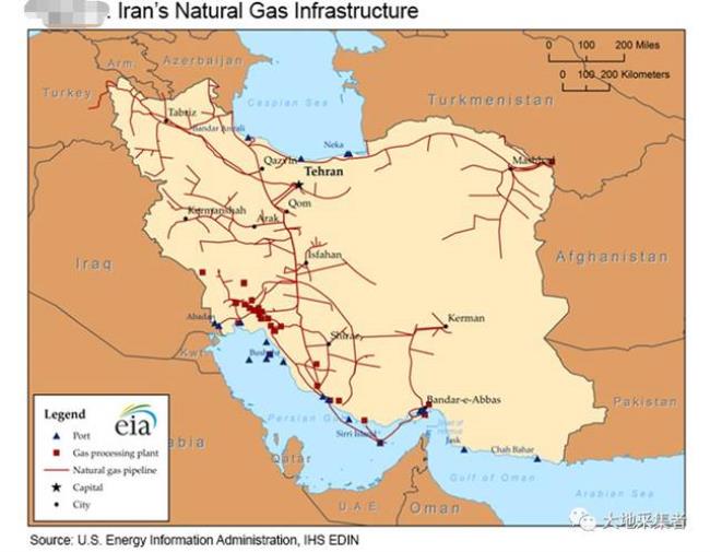 伊朗石油主要产地