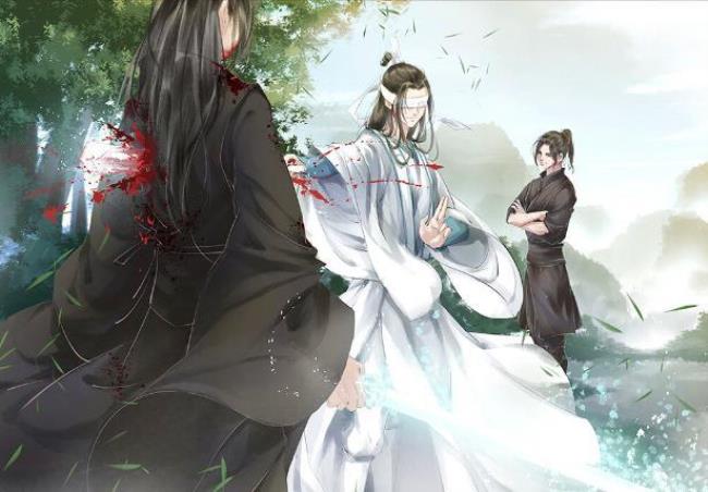 魔道祖师魏无羡死后蓝湛痛哭