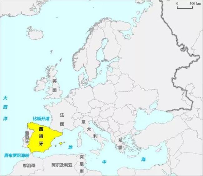 伊比利亚半岛是西班牙哪个城市
