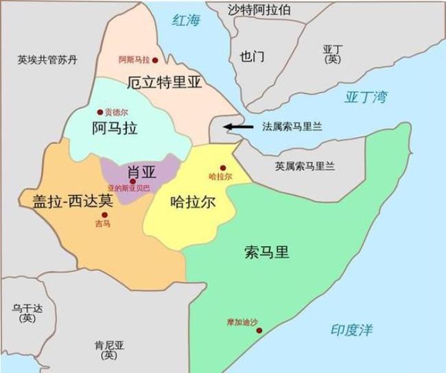 索马里兰地图位置