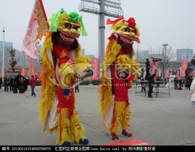 台儿庄传统舞狮表演的形成