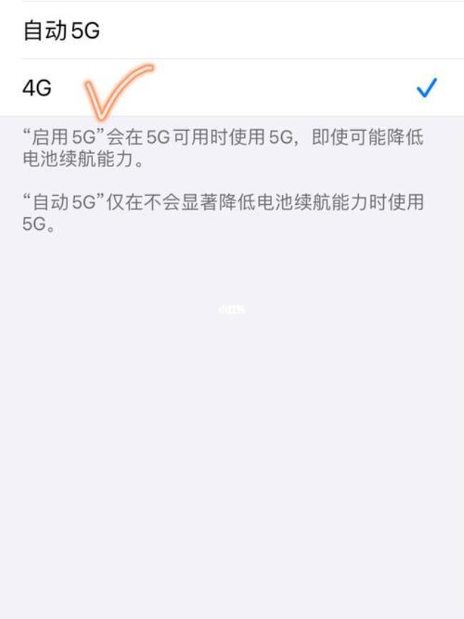 iphone12怎么关闭4G用5G网络