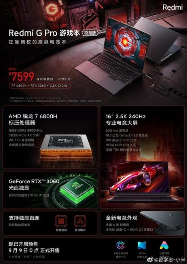 锐龙r76800h和i712650h哪个好