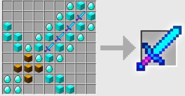 mc如何获得一把锋利999的钻石剑
