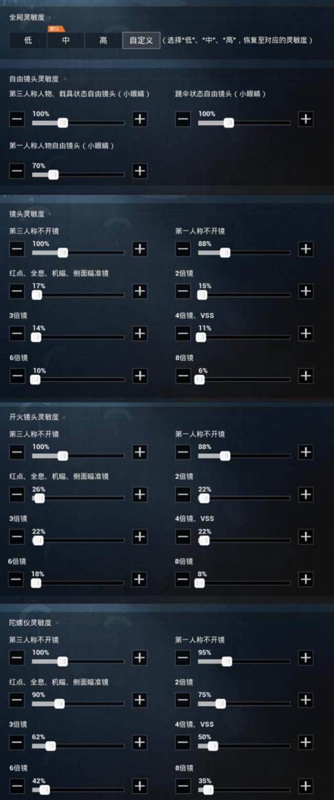 pubg怎么调自己的灵敏度