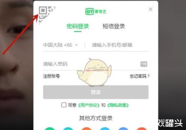 怎么用别人的爱奇艺会员登录