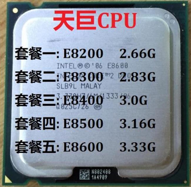 e8500cpu性能